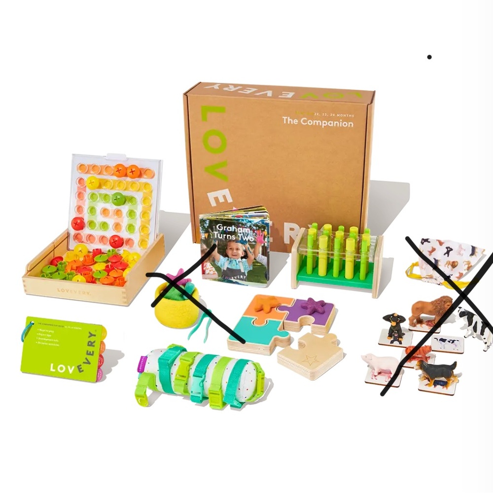 Lovevery Companion play kit mo 22,23,24